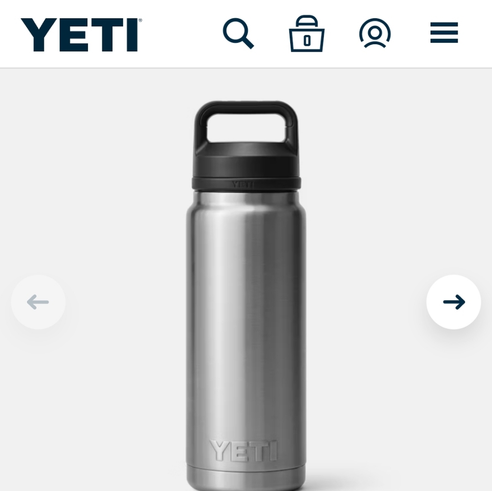 RAMBLER®26 OZ WATER BOTTLEWITH CHUG CAP
